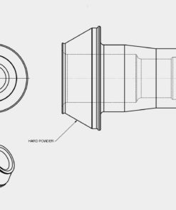 2 Step Bit Sleeve J35 with Hard Powder