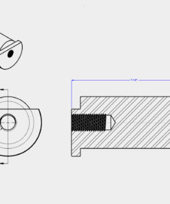 Tail Drive Clevis Pin Shield Clevis 06