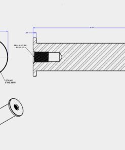 Big Head Shear Pin - 2.087"'No Blow'