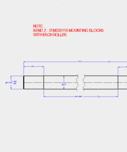 Water Wiper roller MRWWR-A